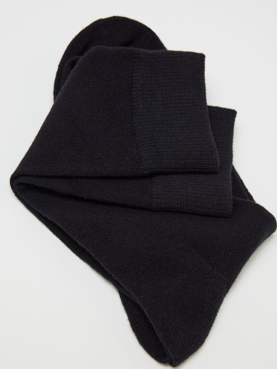 Five-pair pack mid-length stretch socks_2