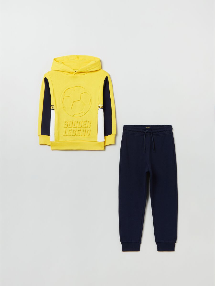 Plush jogging set with print_0