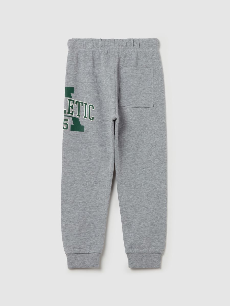 Joggers with drawstring and "ATHLETIC 25” print_1