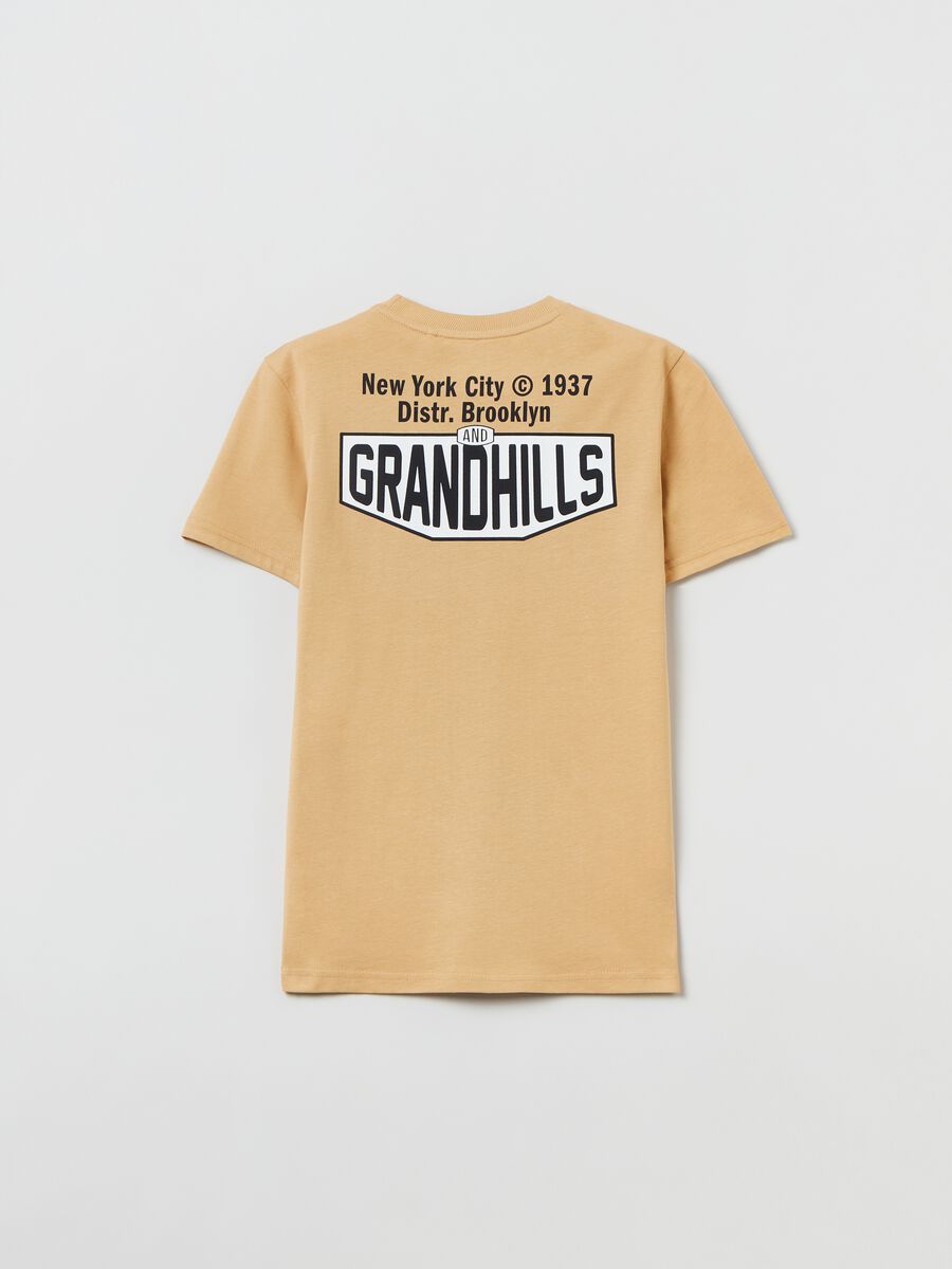 Grand&Hills print T-shirt_1