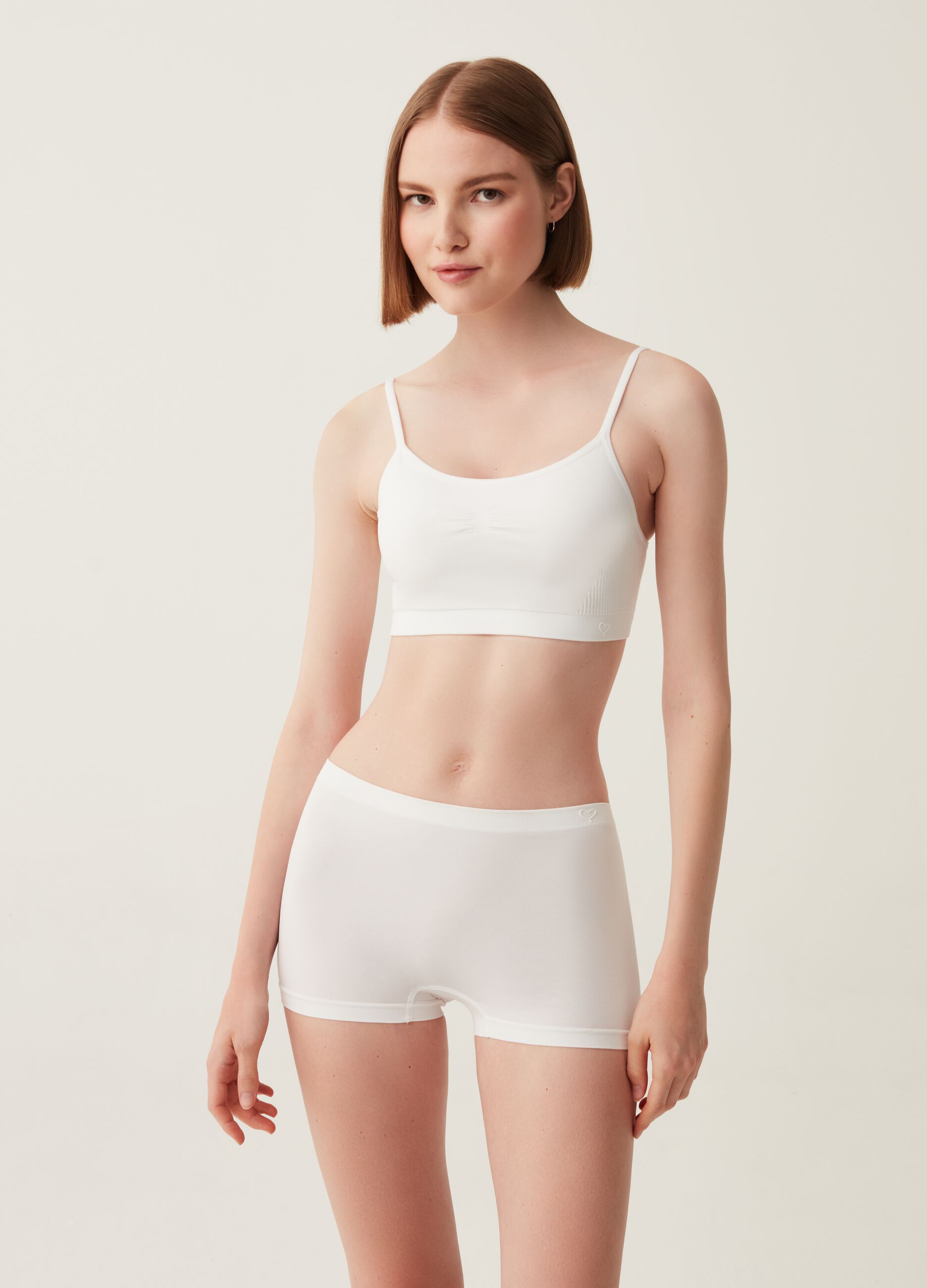 Woman's Optical White The One seamless knickers