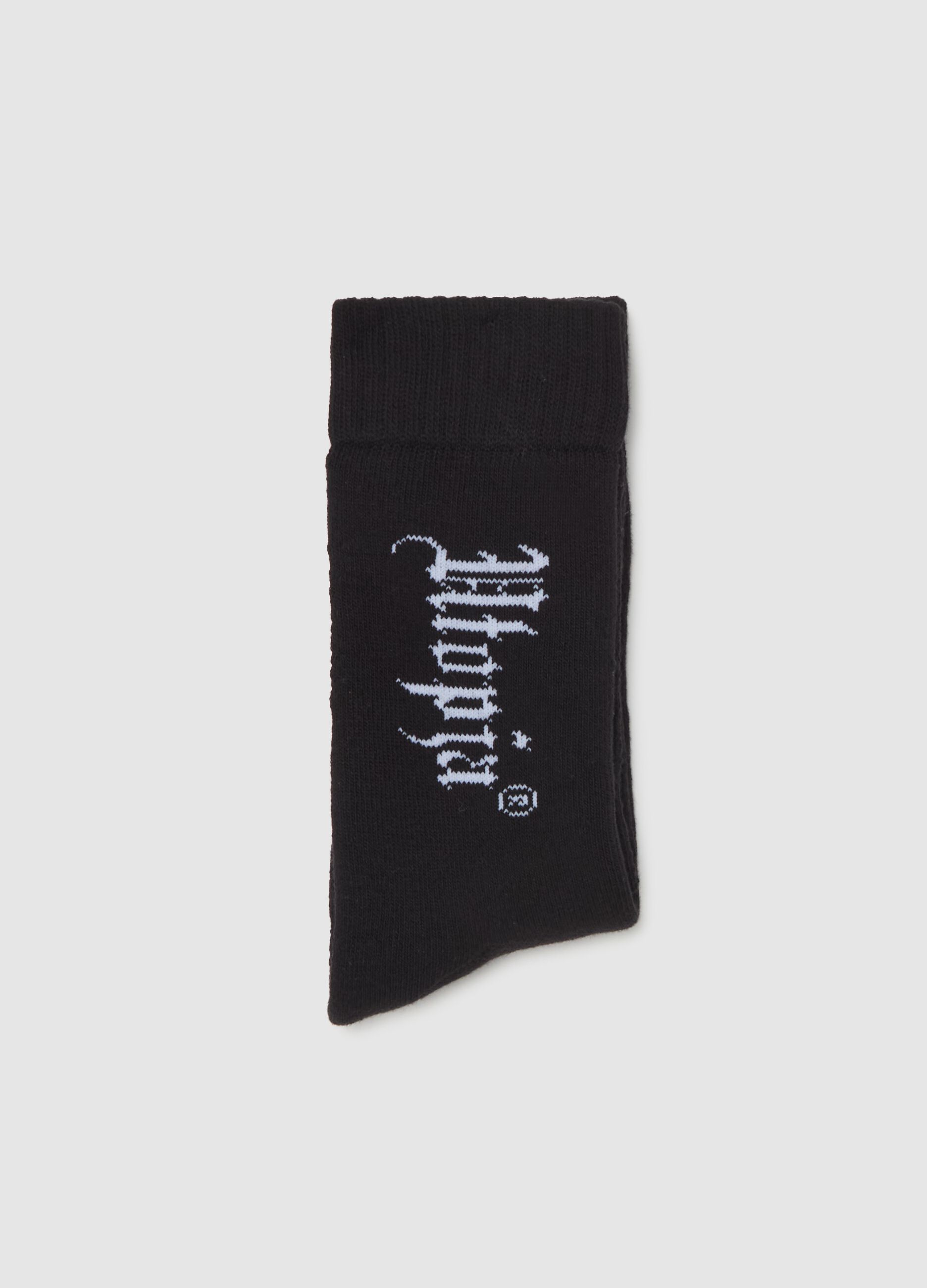 Heavy Tennis Socks Black