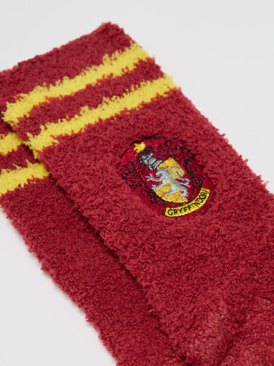 Midi slipper socks with Harry Potter embroidery_1