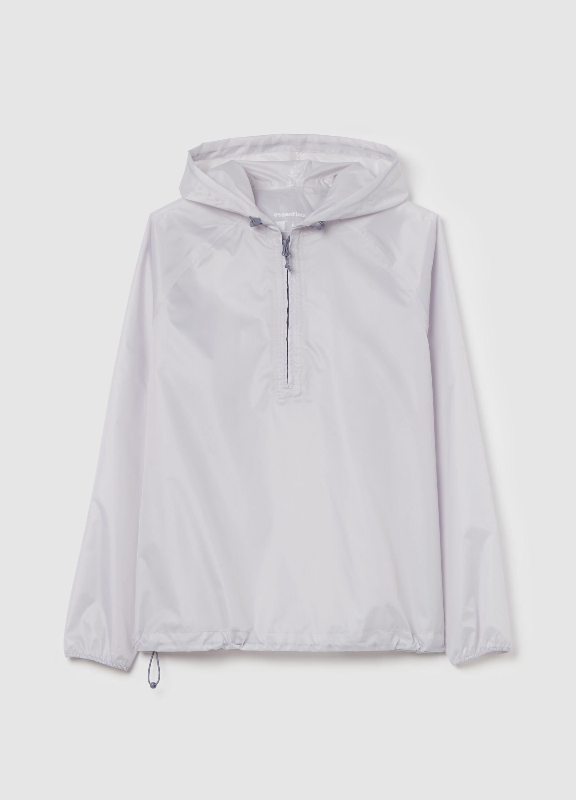 Half-zip waterproof jacket