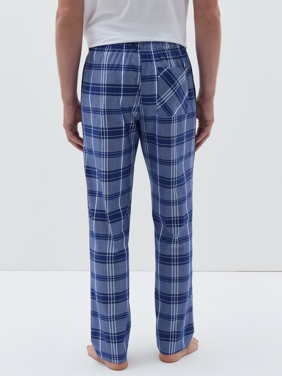 Pyjama trousers in patterned cotton_2