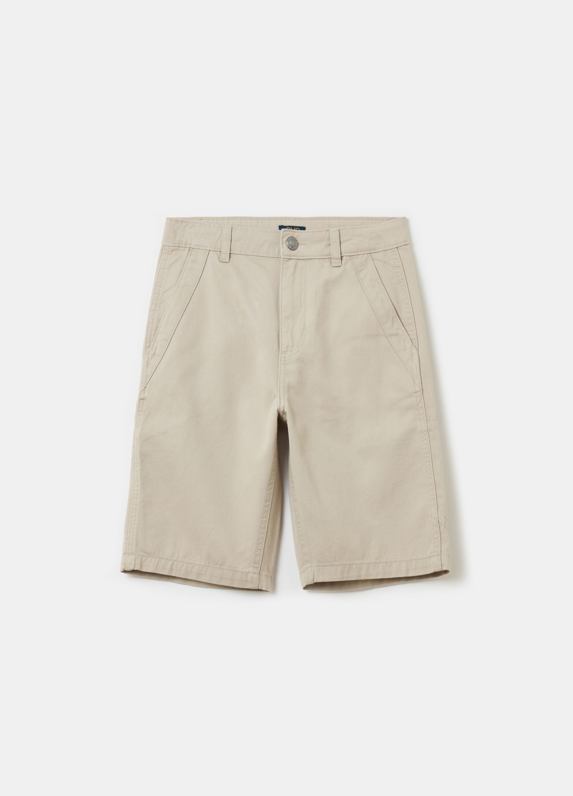 Carpenter Bermuda shorts in cotton