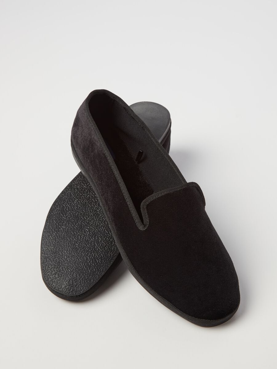 Velvet Friulian slippers_1