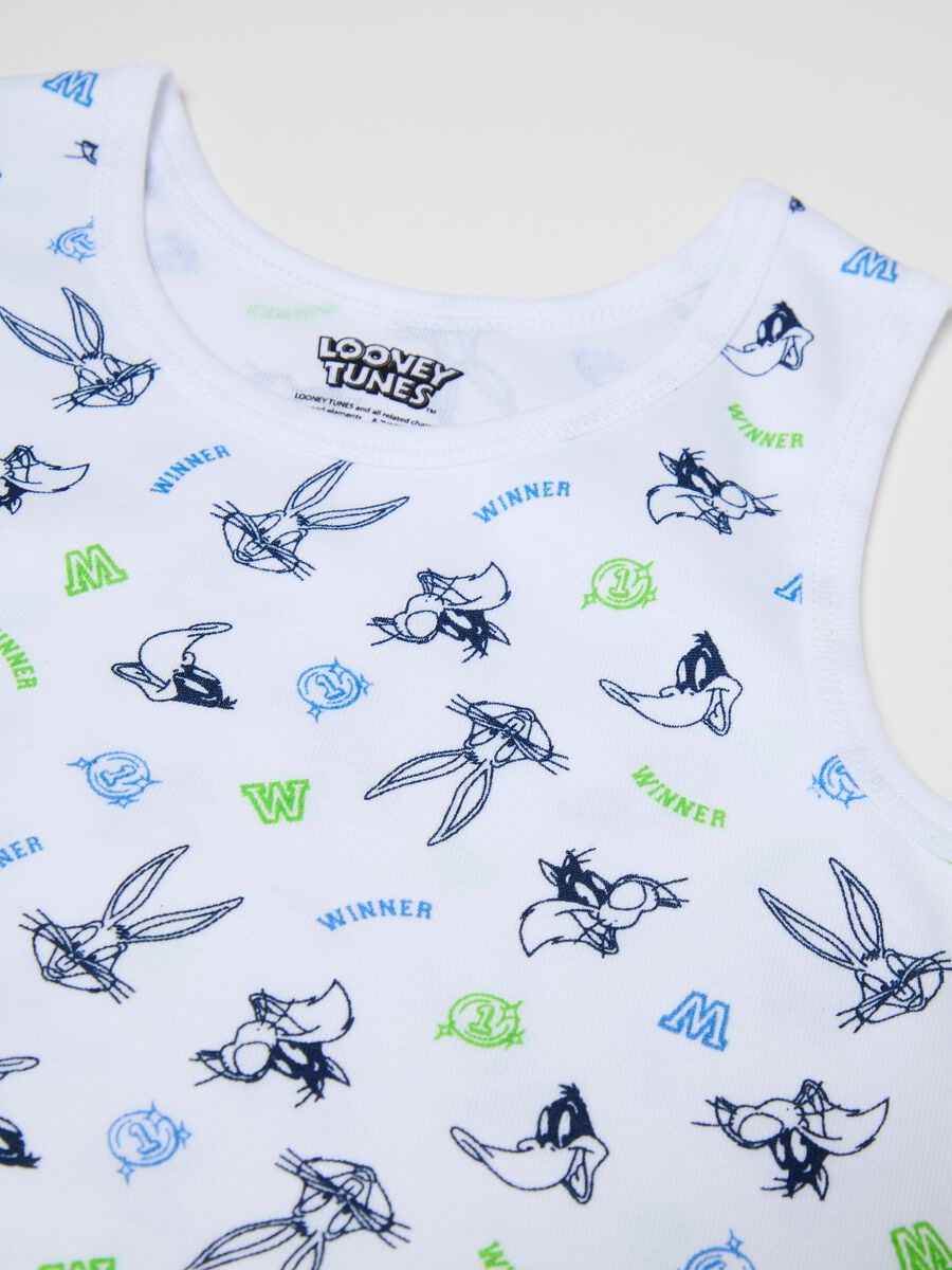 Two-pack racerback vests with Bugs Bunny print_3