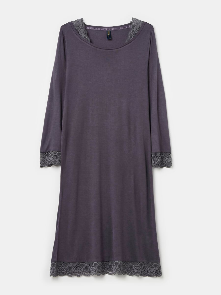 Nightdress with three-quarter sleeves_4