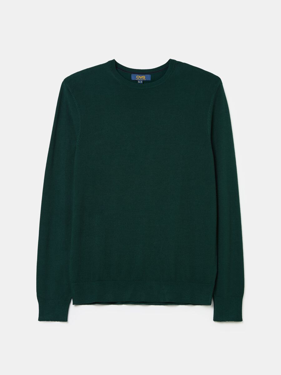 Round neck pullover_4