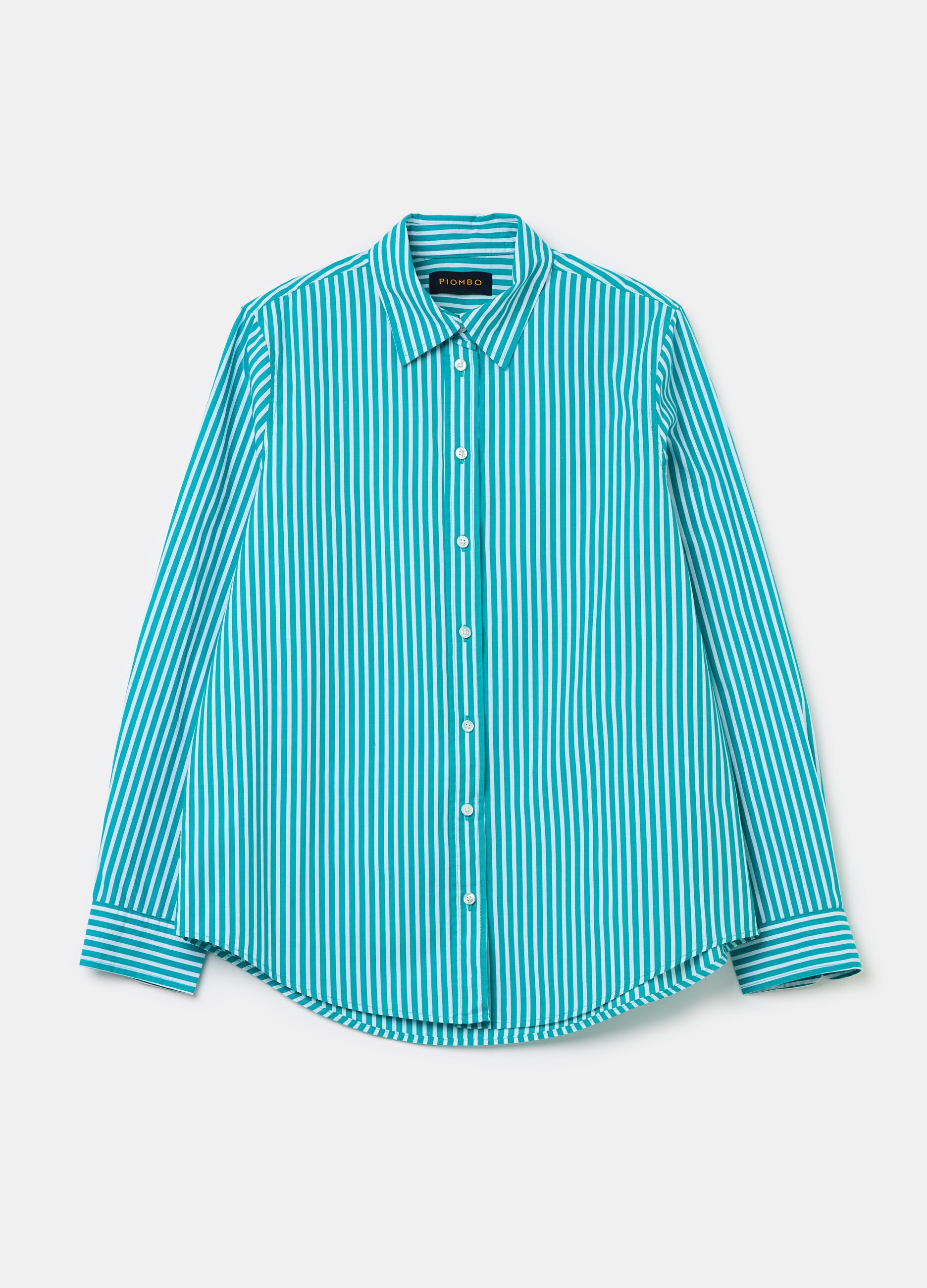 Cotton poplin shirt