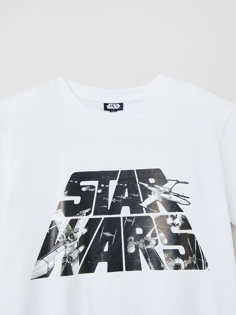 T-shirt in cotone con stampa Star Wars_2