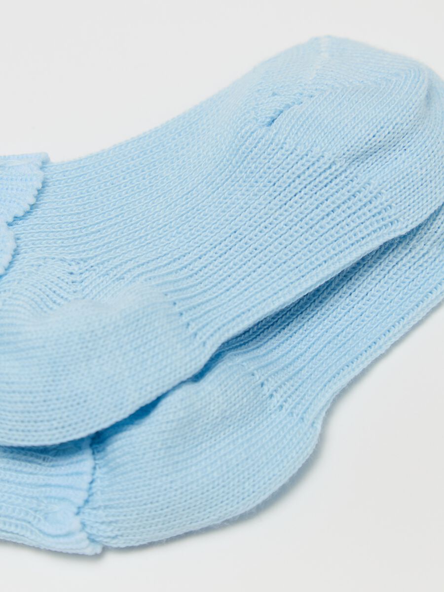 Two-pack socks with fold_2