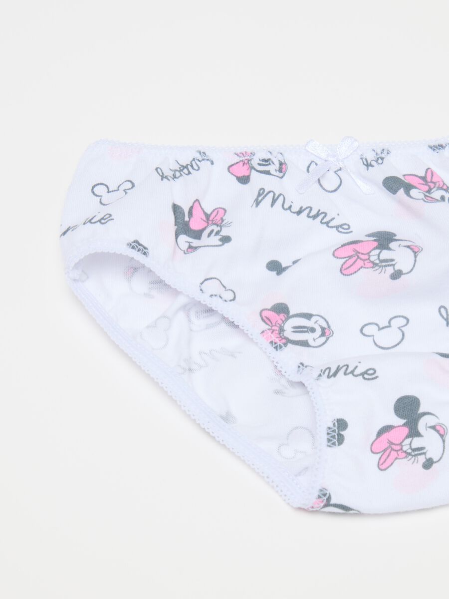 Five-pack organic cotton briefs with Minnie Mouse print_3