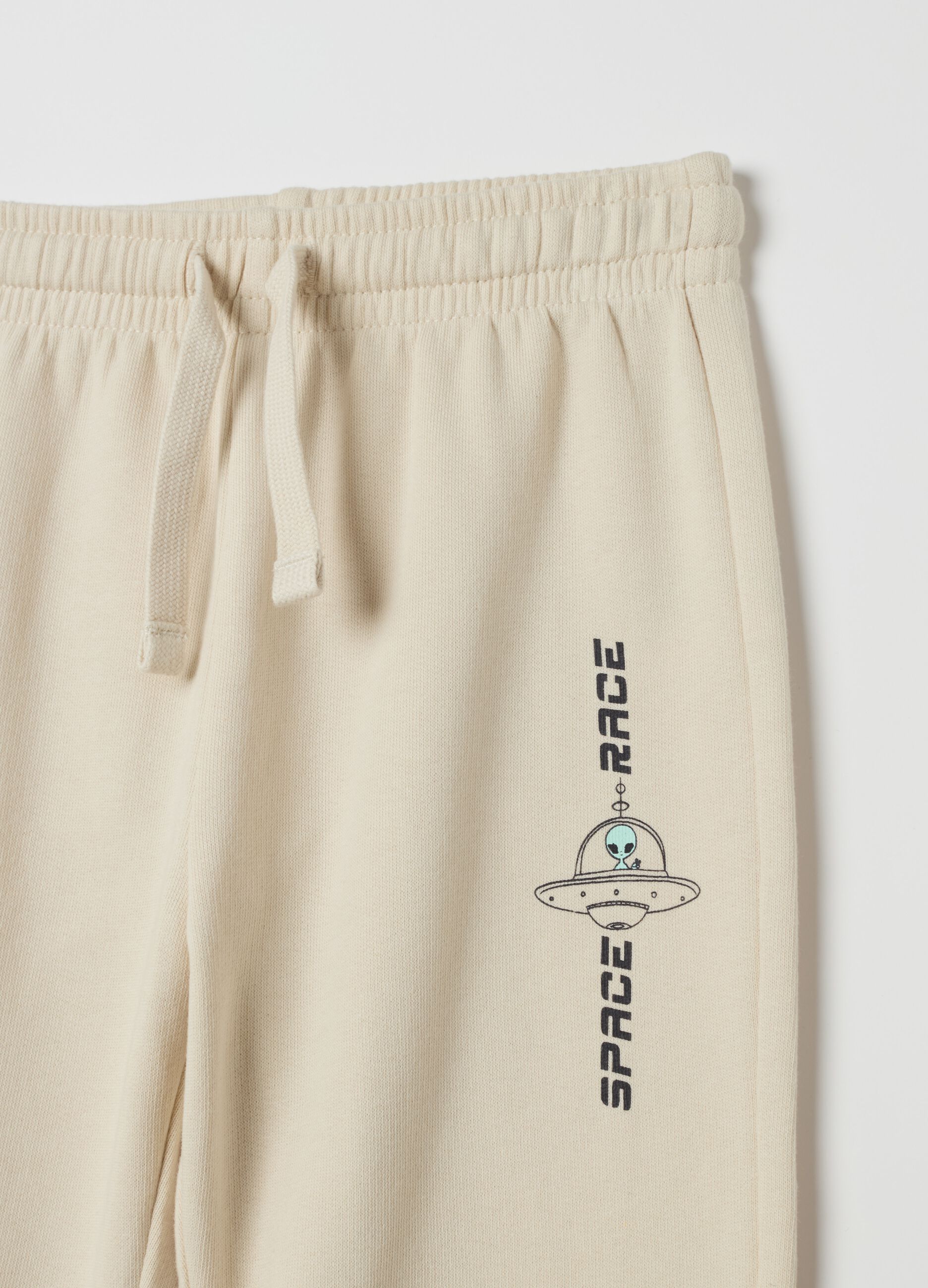 Two-pack "Space Race" joggers with drawstring