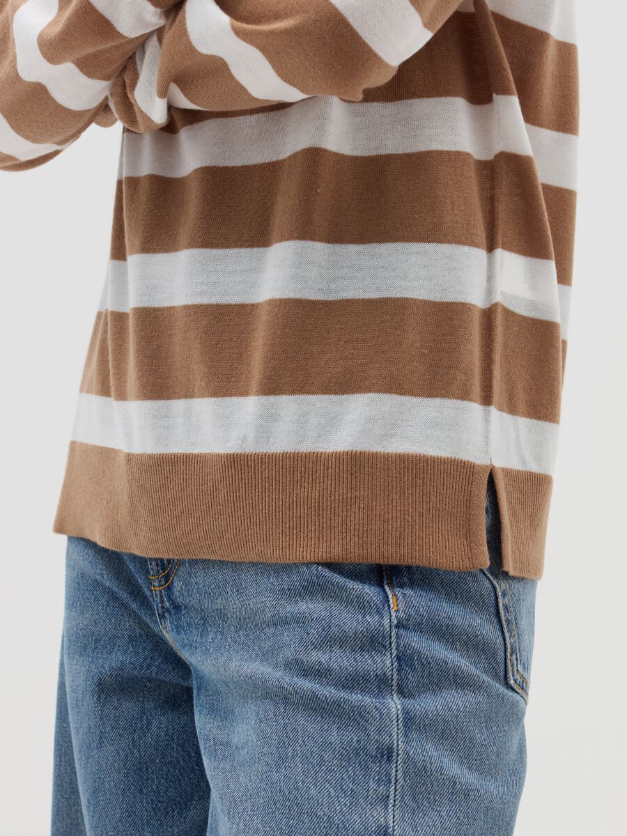 Striped top with raglan sleeves_3