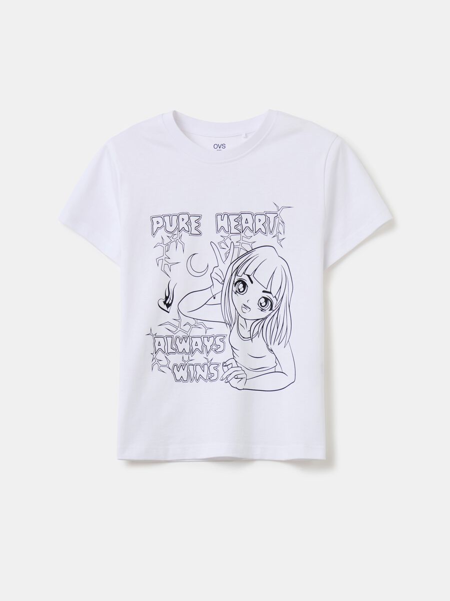 T-shirt with Aromic Girl print_0