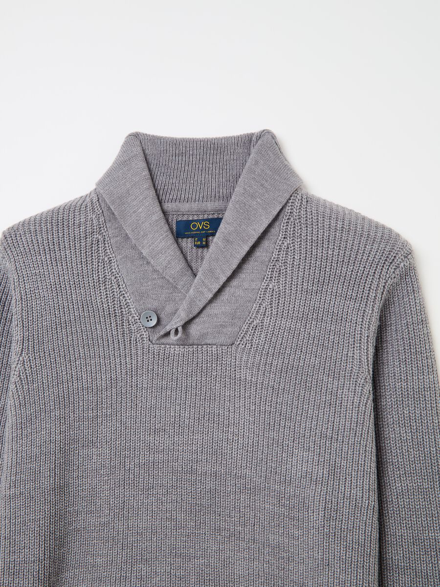 Pullover with shawl neck_5