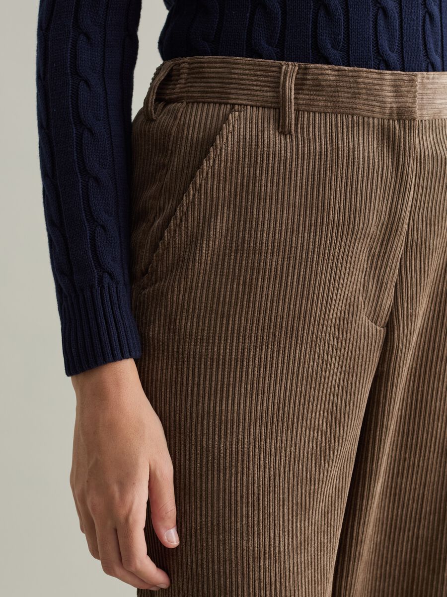 Wide-leg trousers in corduroy_2