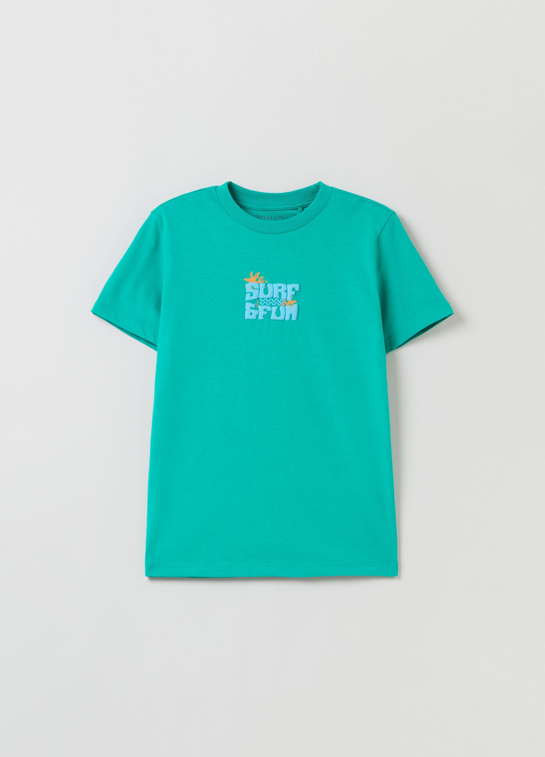 Grand&Hills T-shirt with surf print