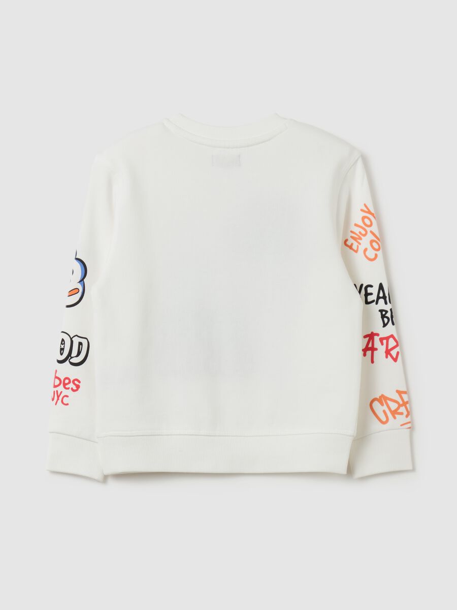 French terry sweatshirt with print_1