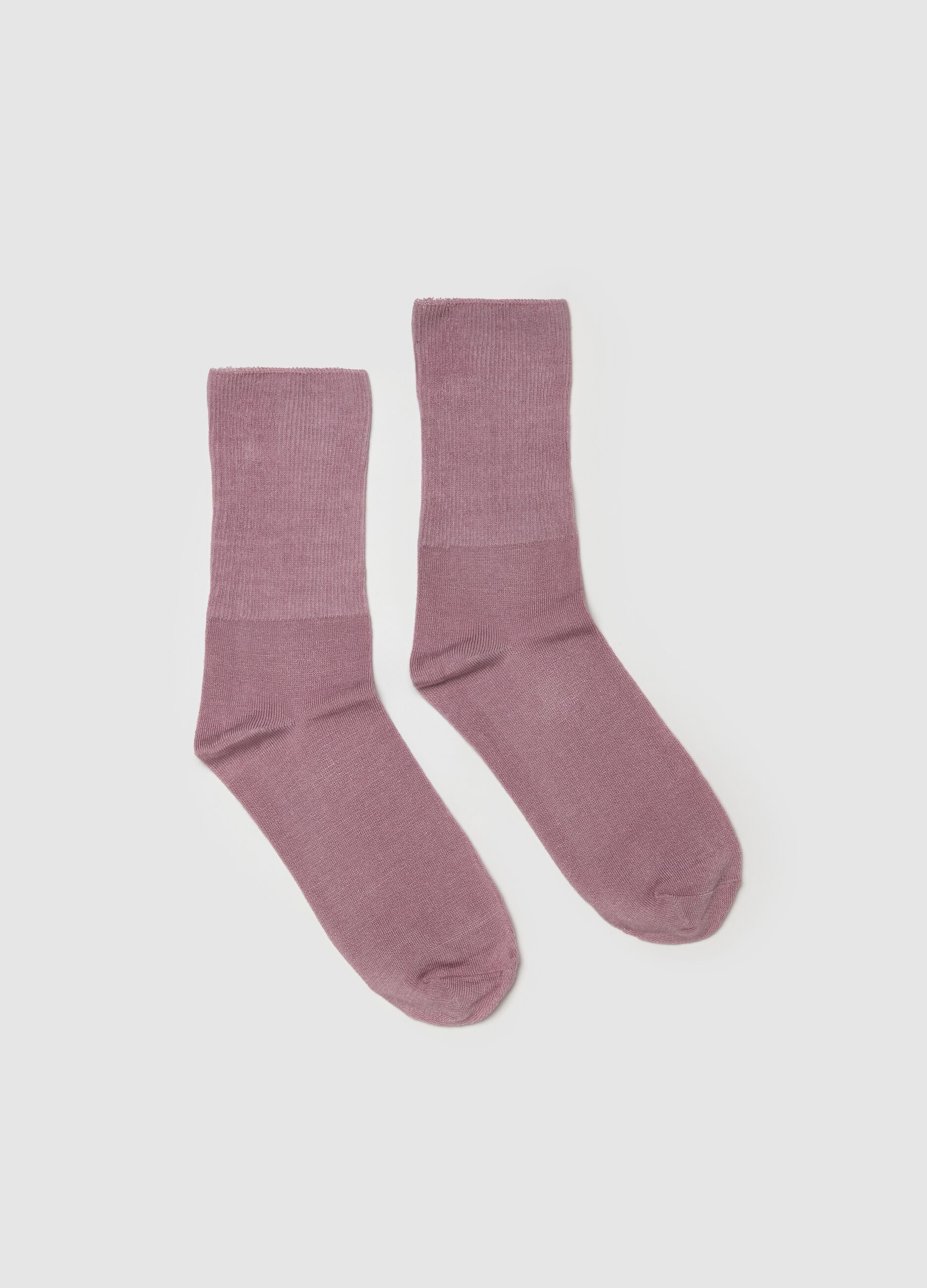 Short socks in stretch modal