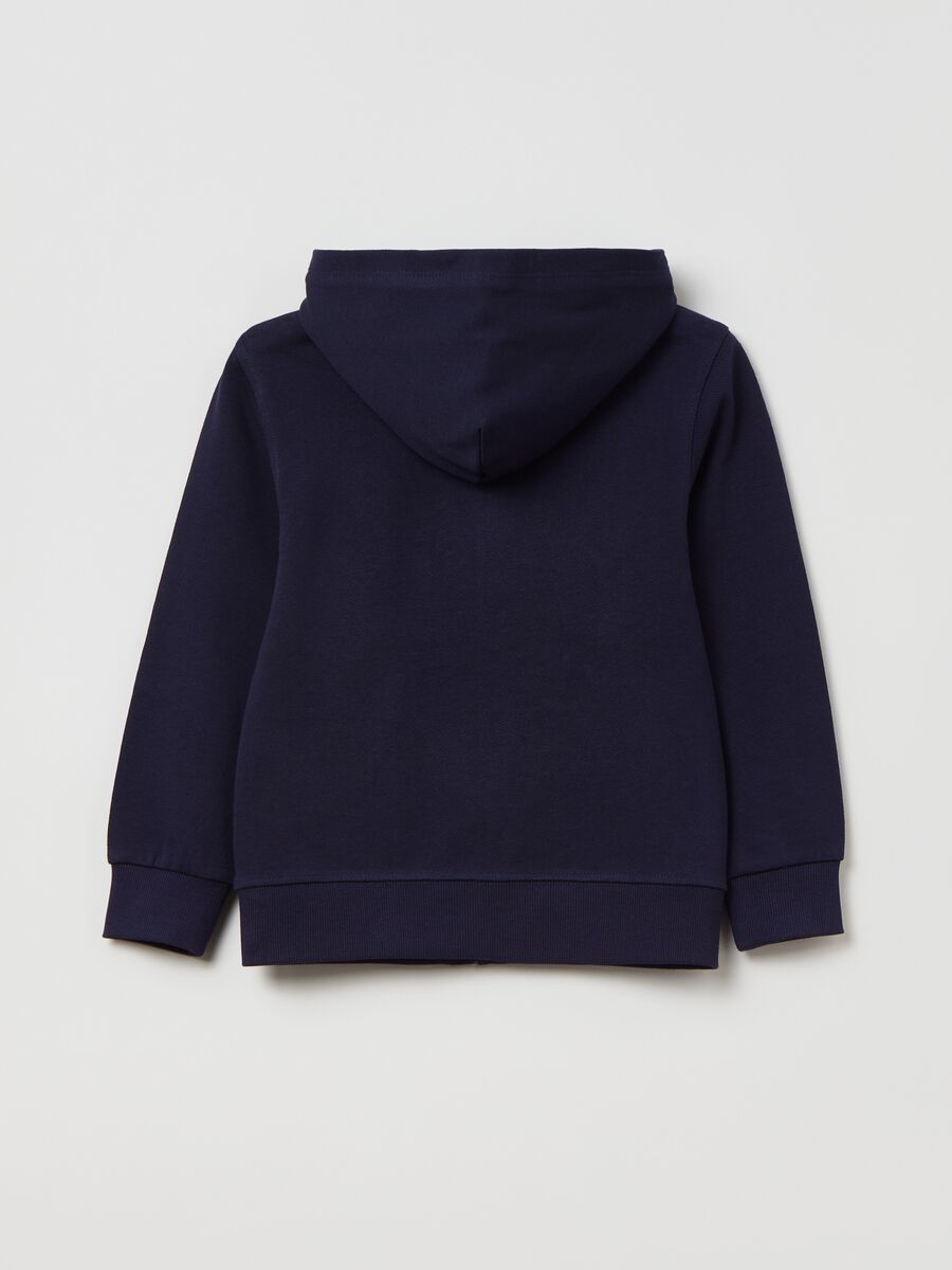 Full-zip plush hoodie_1