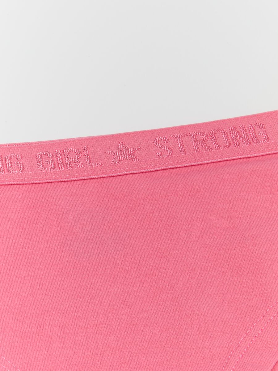 Organic cotton French knickers with lettering_2