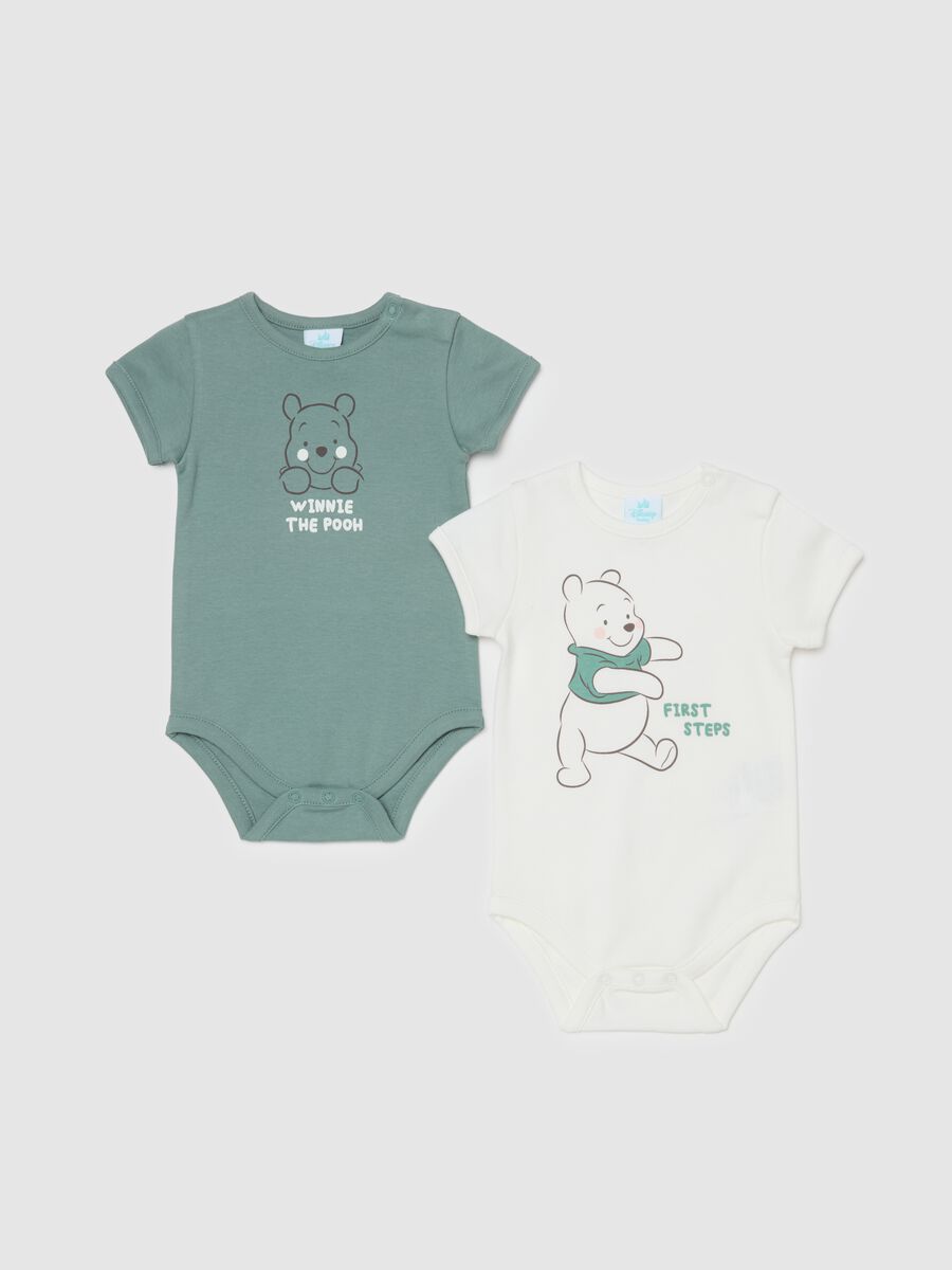 Two-pack Winnie the Pooh organic cotton bodysuits_0