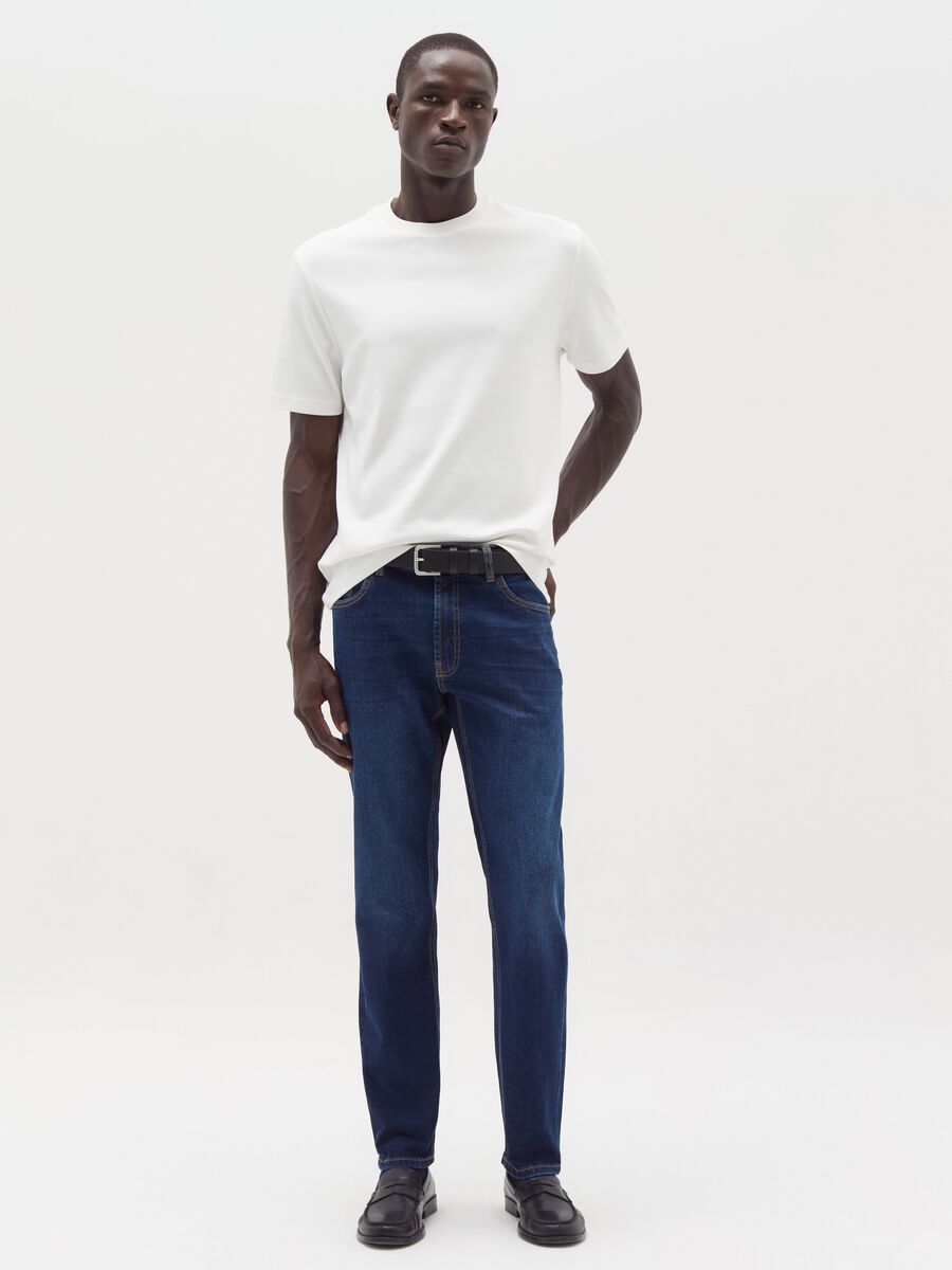 Slim-fit jeans with five pockets_0