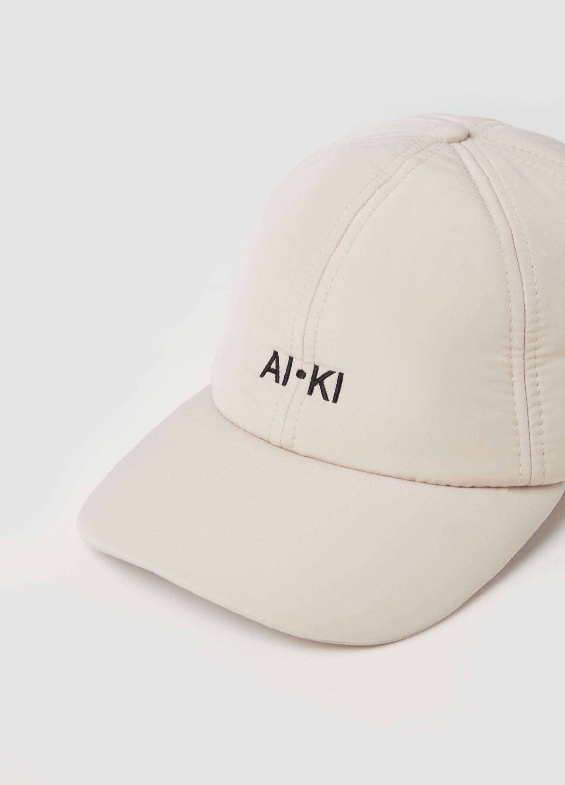 AI•KI baseball cap with logo embroidery