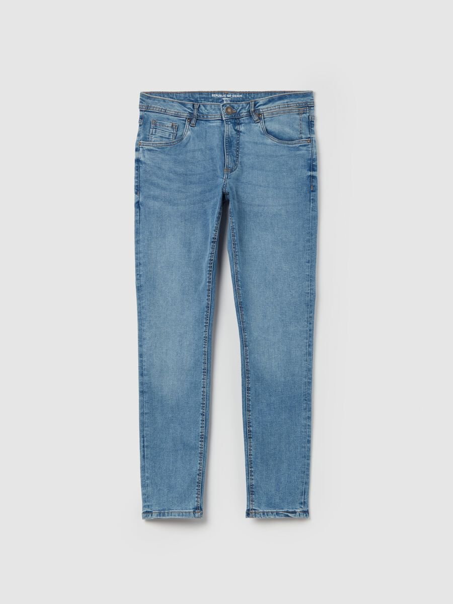 Skinny-fit jeans with fading_4