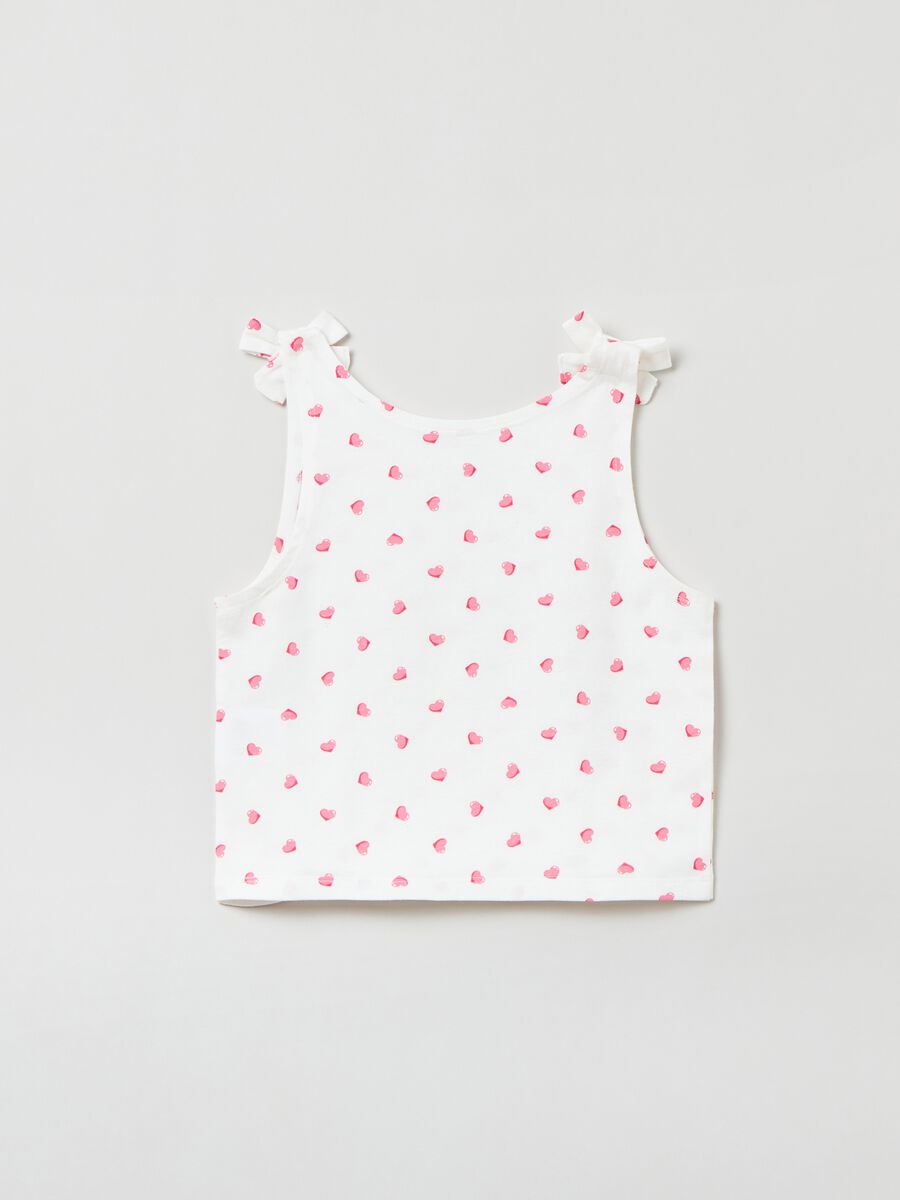 Tank top with small hearts print_1