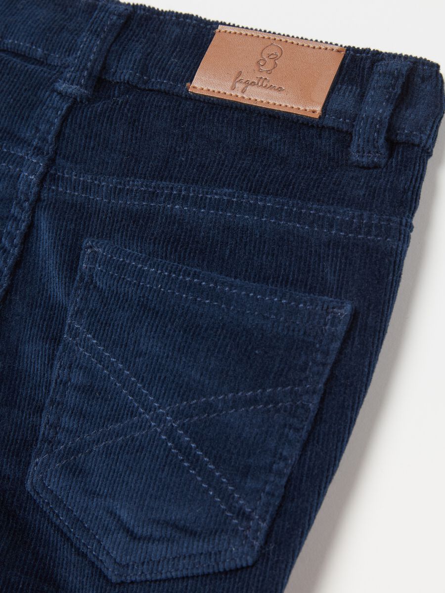 Five-pocket corduroy trousers_3