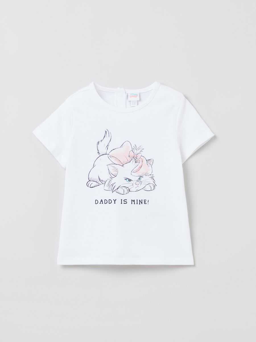 Cotton T-shirt with The Aristocats print_0