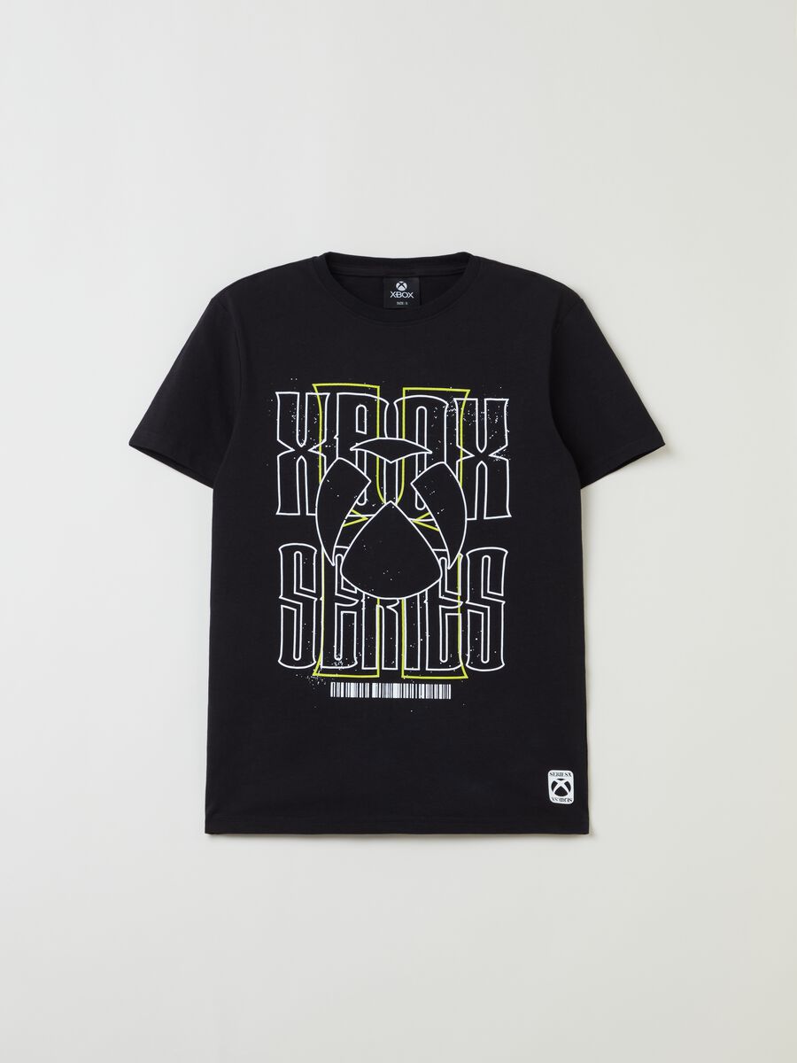 T-shirt in cotone stampa X-Box Series_0