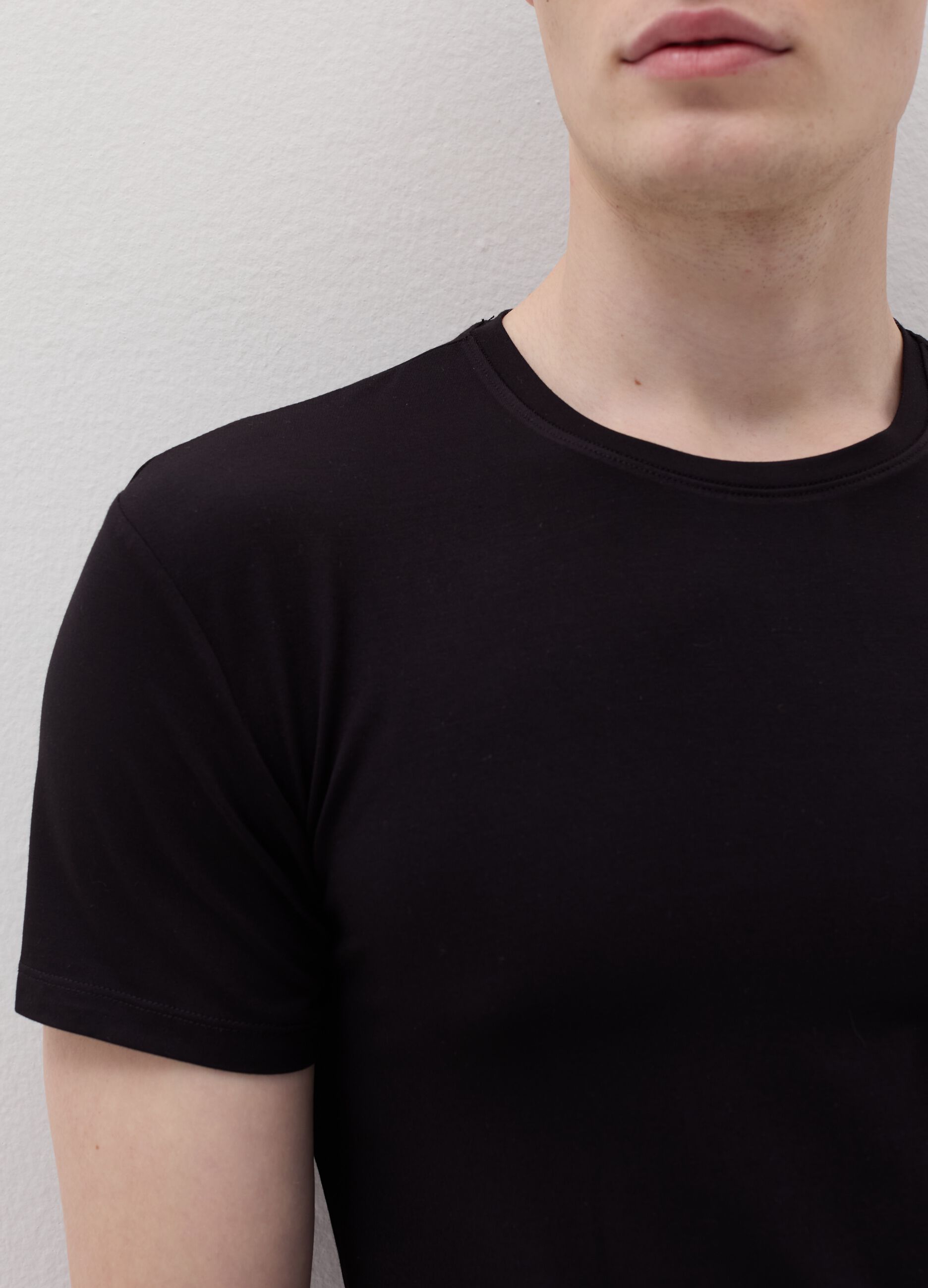 Stretch modal undershirt