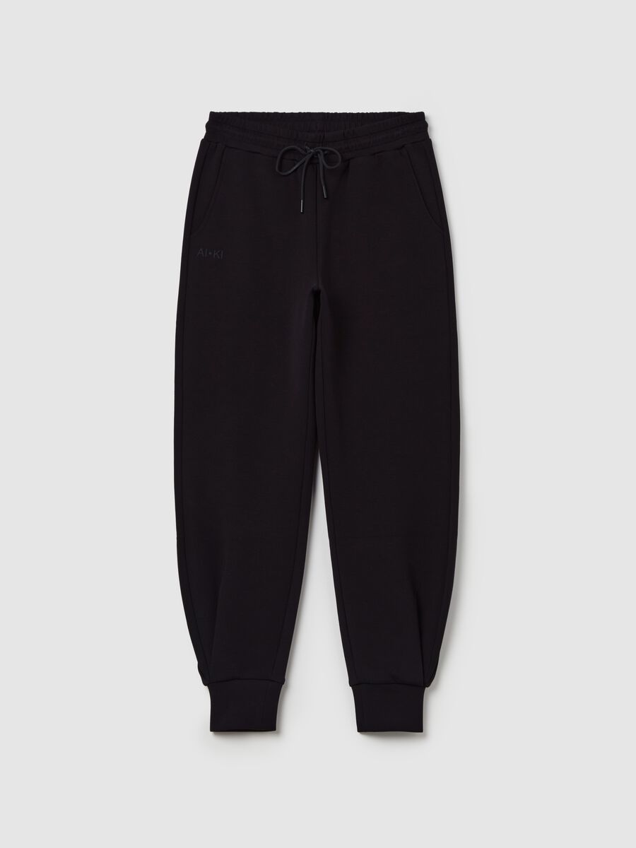 Joggers in fleece_4