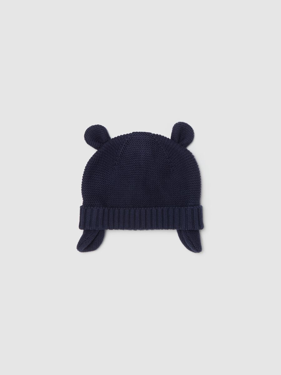 Organic cotton hat with ear flaps_0