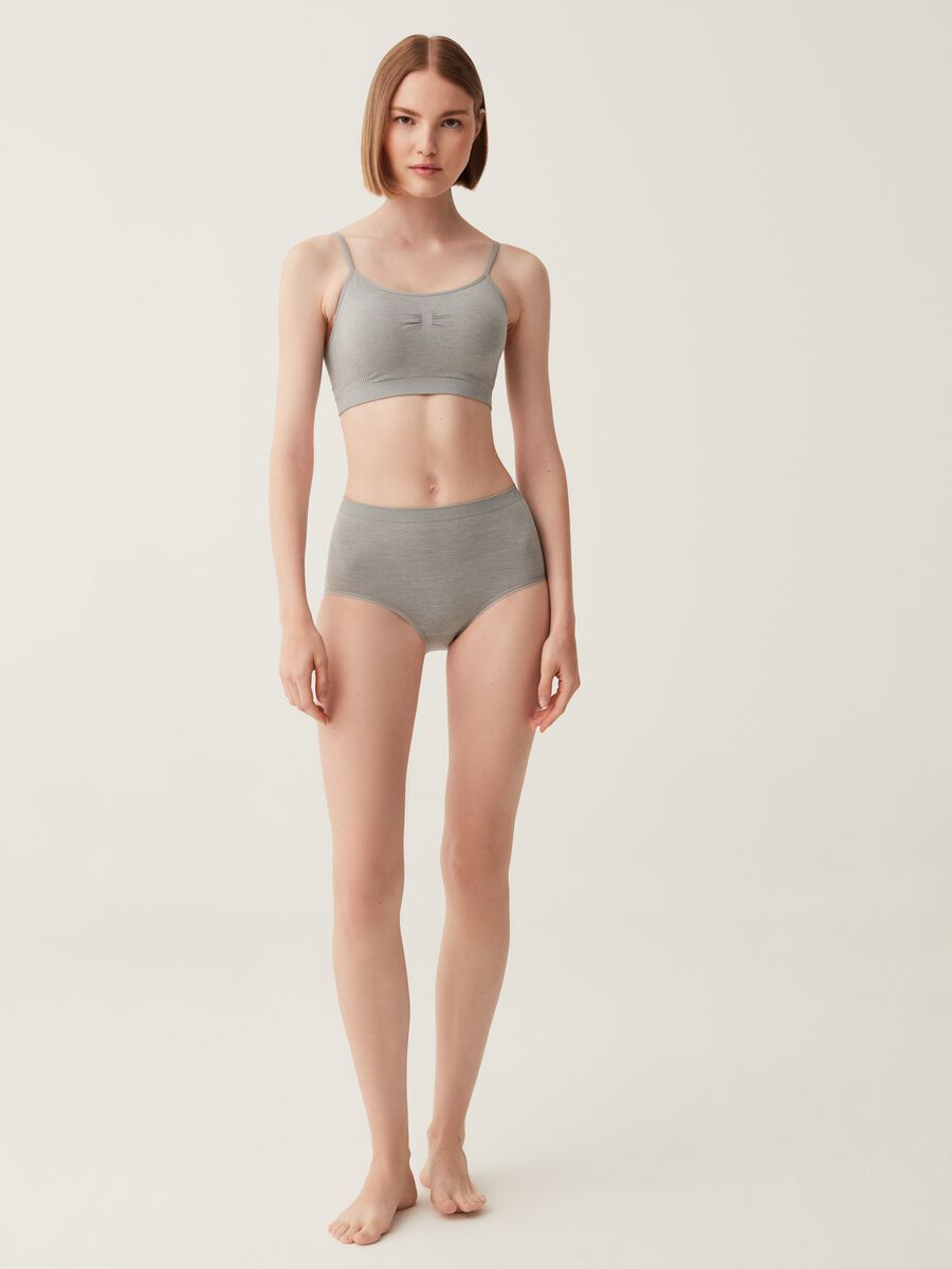 Slip a vita alta seamless The One_0