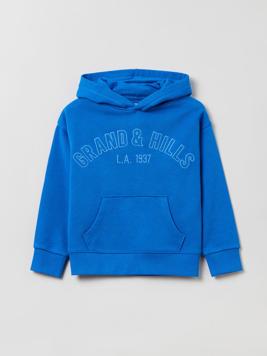Hoodie with Grand&Hills embroidery_0