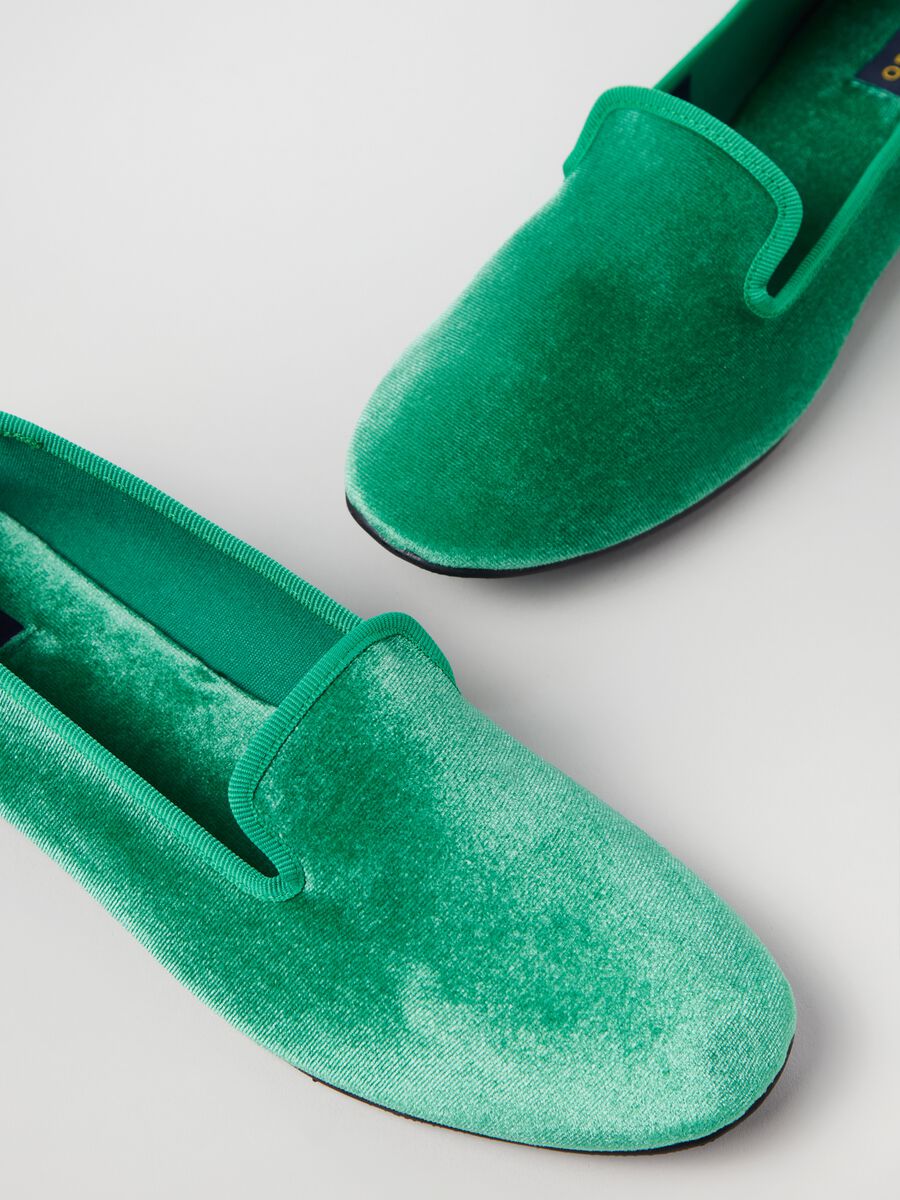 Velvet Friulian slippers_1