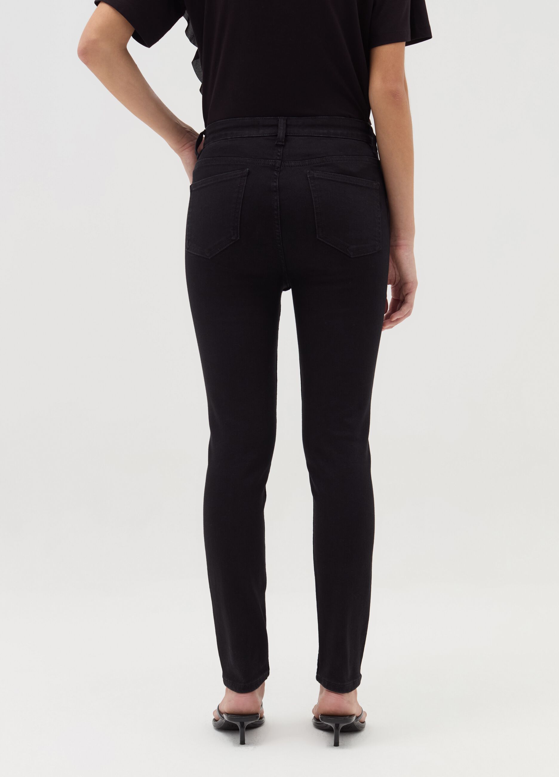 Skinny-fit jeans with five pockets