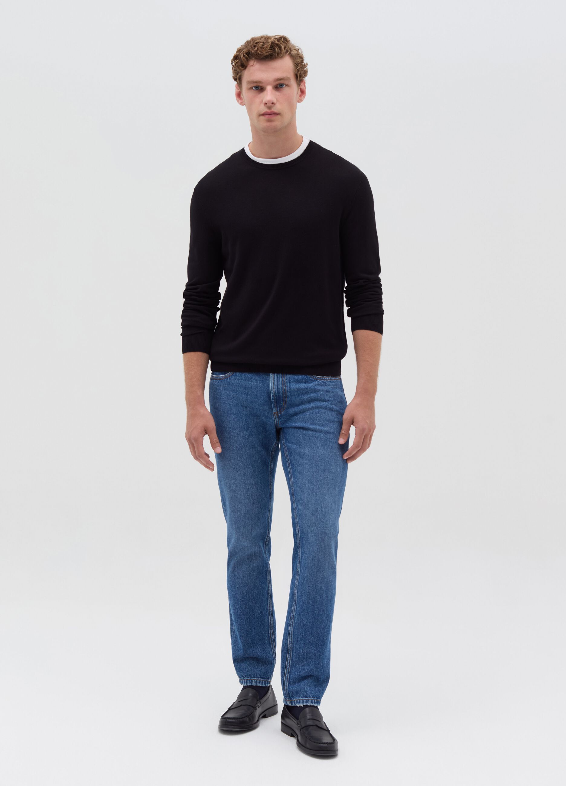 Regular-fit jeans with five pockets