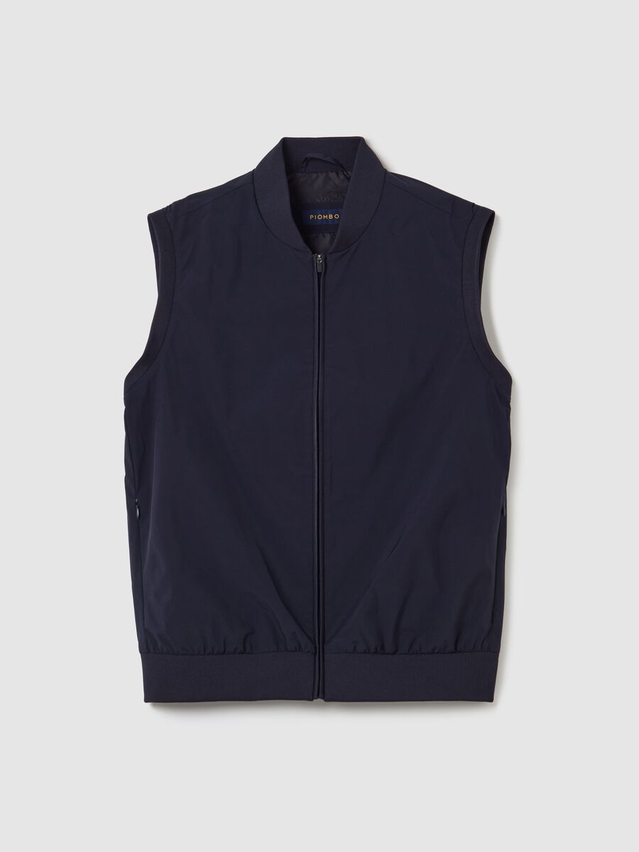 Contemporary gilet in technical fabric_0