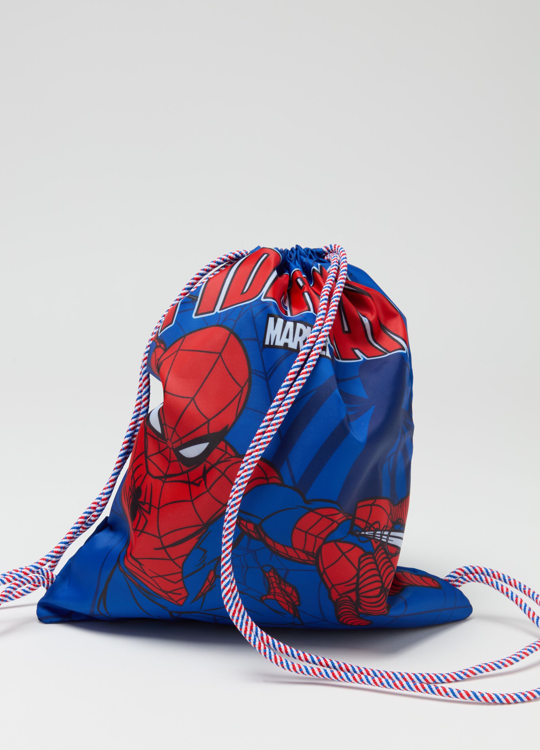 Sack backpack with Spider-Man print