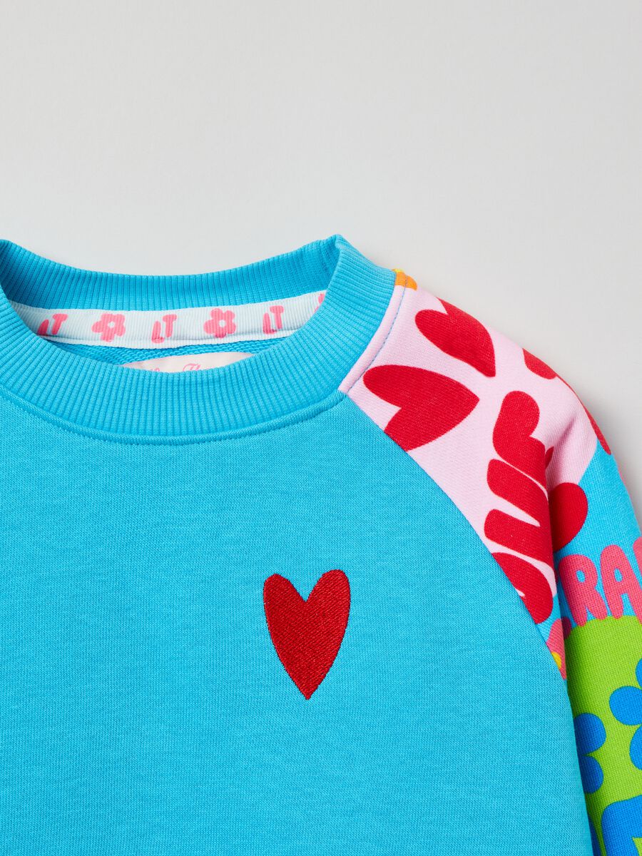 Sweatshirt with Love Therapy print_2