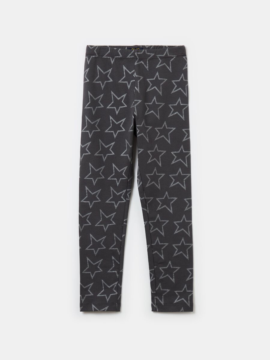 Leggings with all-over print_0