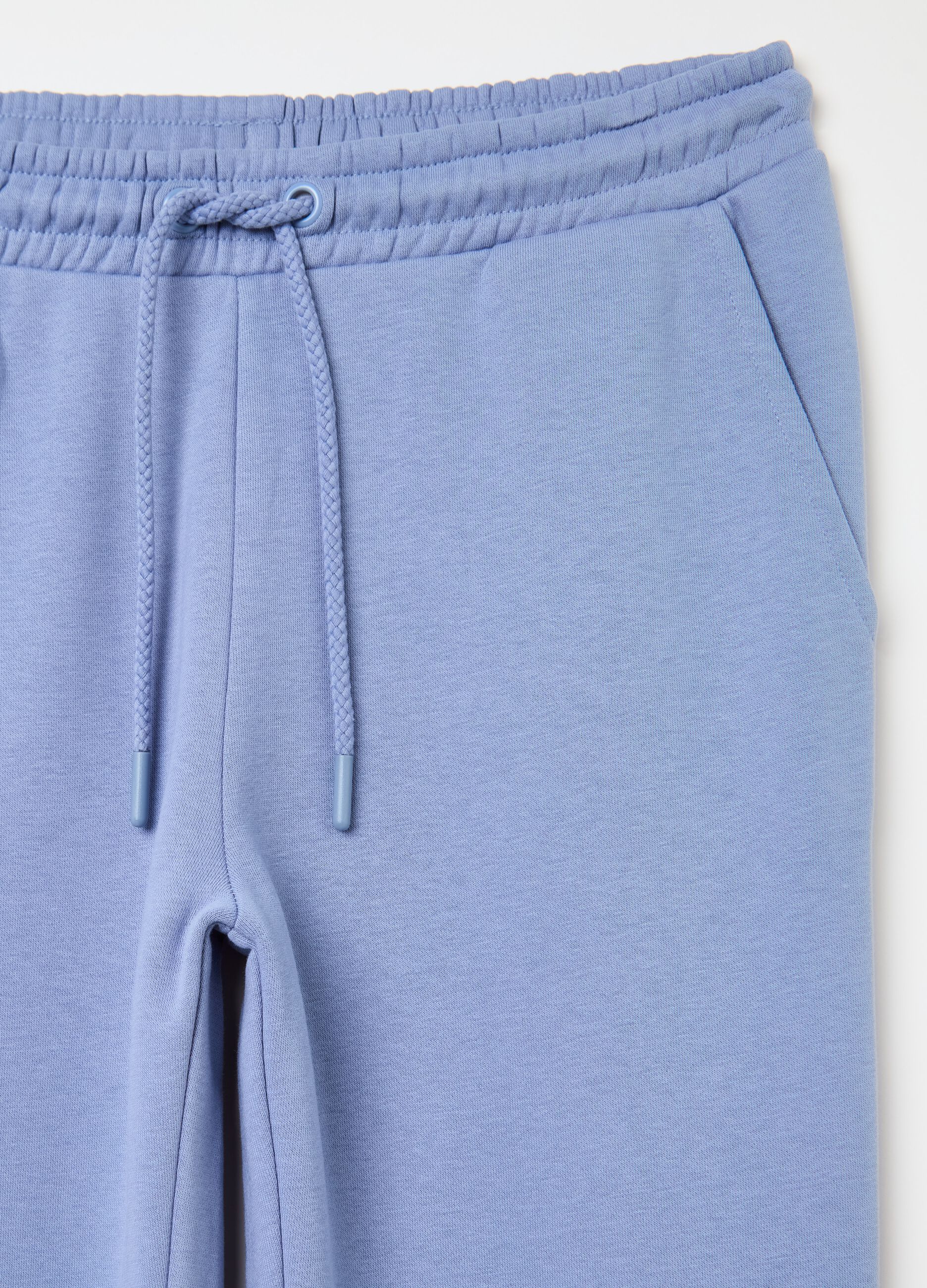 Essential joggers in fleece with drawstring