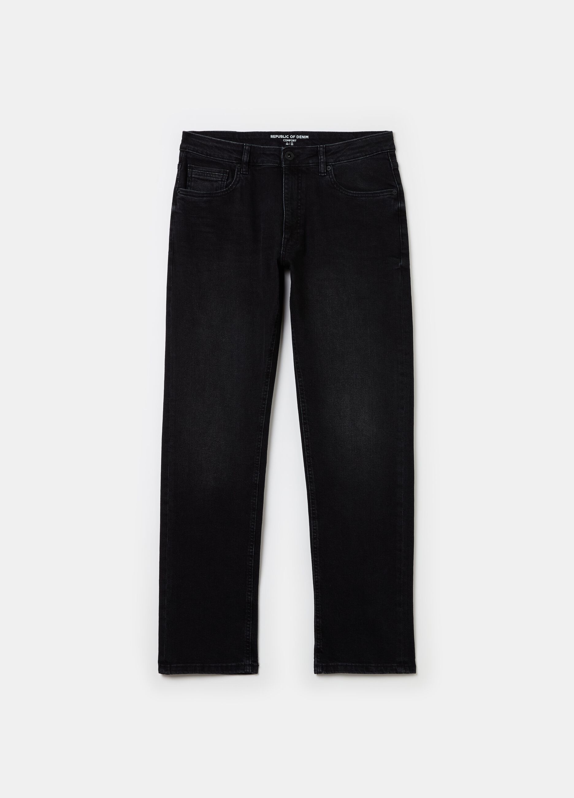 Comfort-fit jeans with five pockets